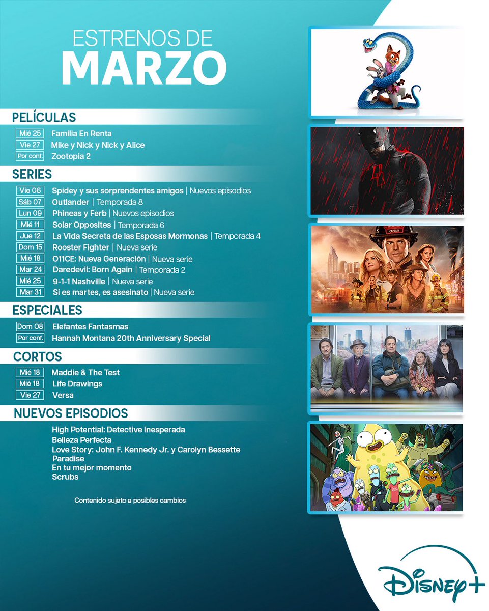 Disney+ LATAM Hub | Fan Account tweet media