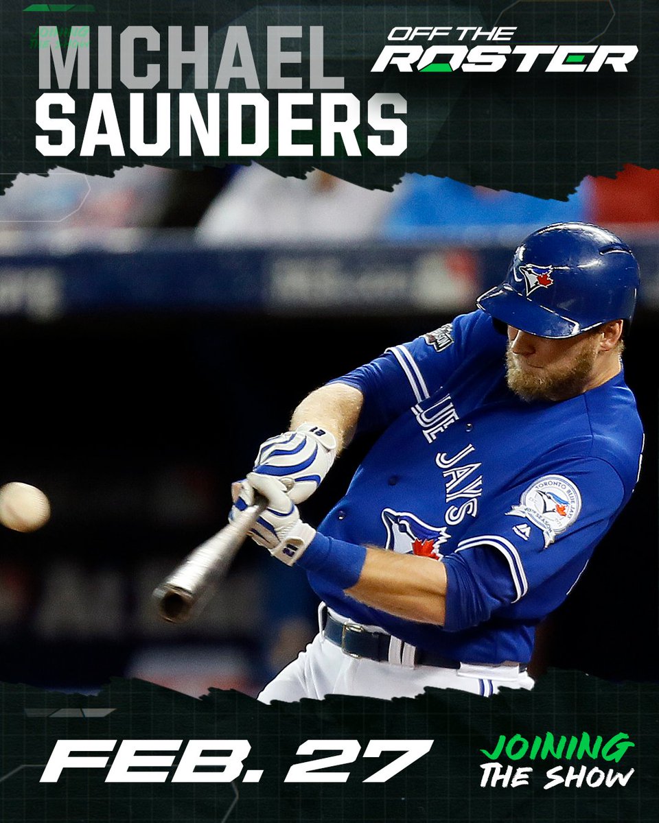 OffTheRosterPod's tweet image. A former Blue Jay with a knack for clutch hits - Michael Saunders is on Off The Roster tomorrow

LIVE 10am EST on X, IG and YouTube

#BlueJays #MichaelSaunders #clutch #SpringTraining