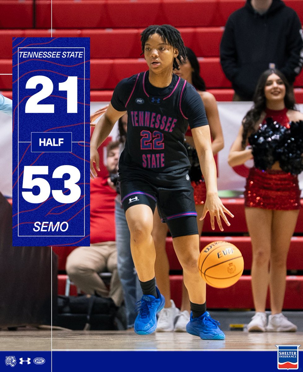 TSUTigersWBB's tweet photo. Lady Tigers trail at the break.

#RoarCity https://t.co/bFMzDaPktu