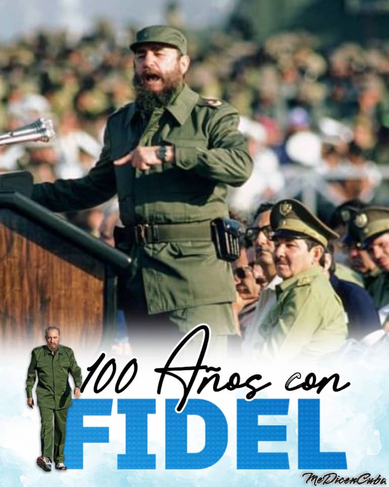 Viva Fidel por siempre!