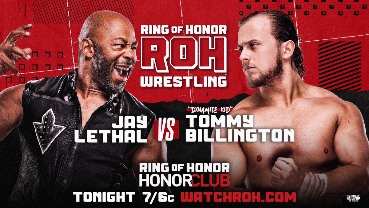 realBobbyCruise's tweet image. #ROHTV is on #HonorClub at WatchROH.com right now. Two title matches and a bunch more. 

📺 Watch ROH TV on #HonorClub at