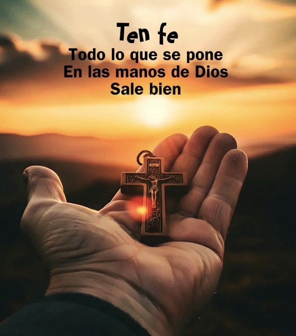 ¿Cuántas veces hemos intentado controlar todo con nuestras propias fuerzas? 

Planes que se caen, sueños que se complican, preocupaciones que nos quitan el sueño. Pero la Palabra de Dios nos trae una promesa sencilla y profunda: 

"Pon en manos del Señor todas tus obras, y tus