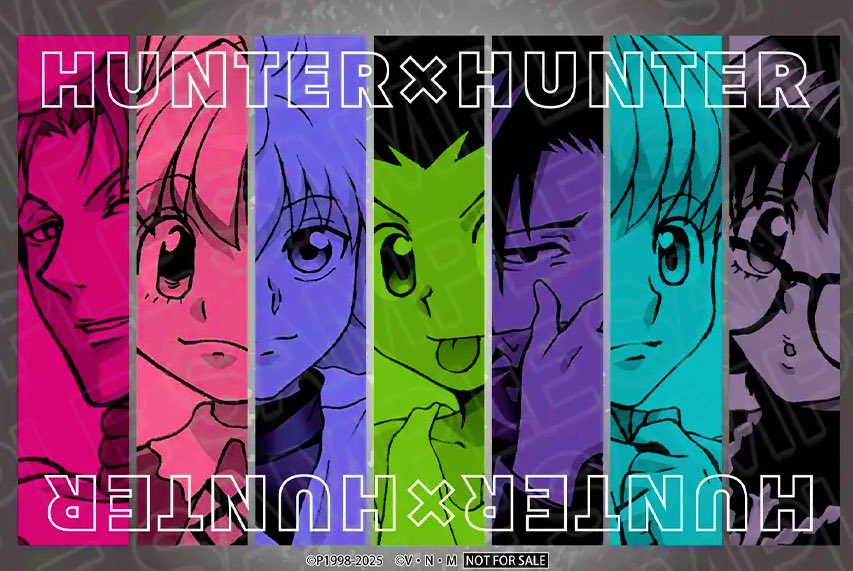 JF2026事後通販】の時にアニメ「HUNTER×HUNTER」商品を一会計につき