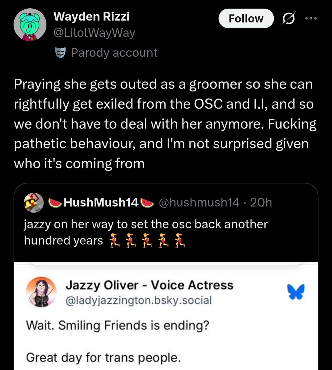 effyyyuhhhh's tweet photo. why would you wish this on anyone especially over object shows and smiling friends https://t.co/3EEVia9jJu