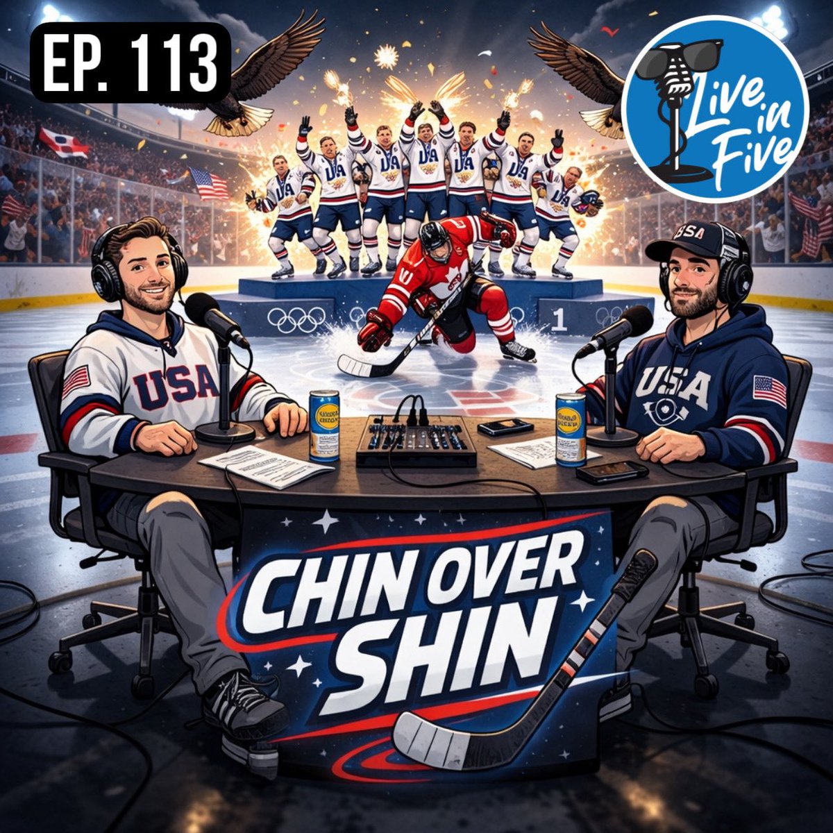 Live in Five tweet media