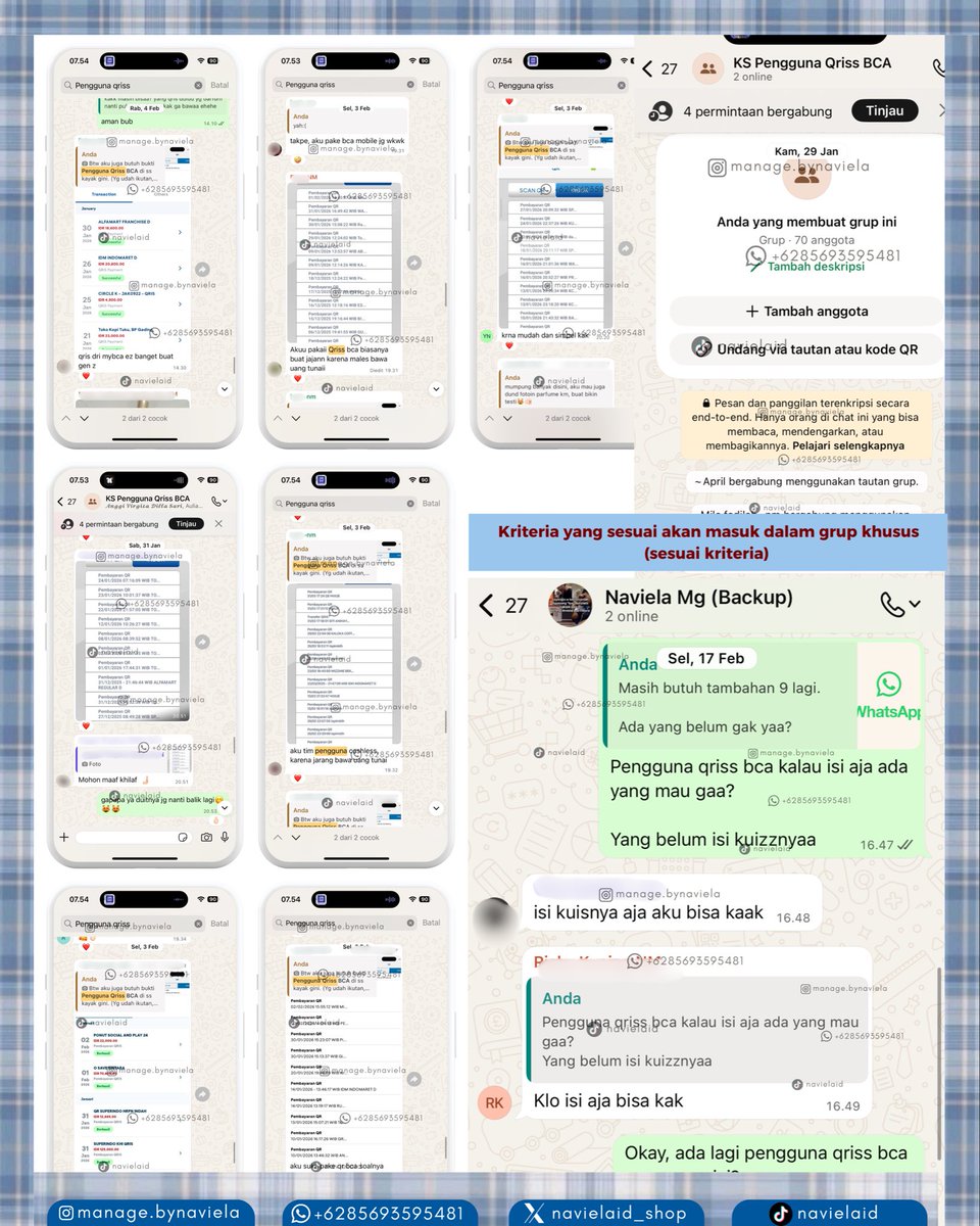 Navie || Jasa Isi Sebar Kuesioner tweet media