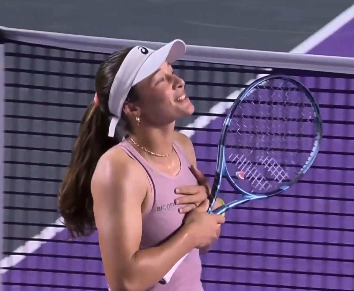 The last three quarterfinals that Zeynep Sonmez has reached at tour level:

Merida 2024
Merida 2025
Merida 2026