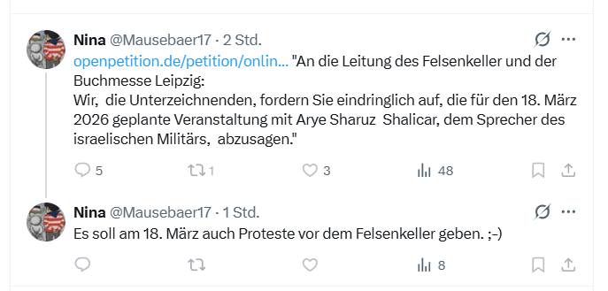 daungari167925's tweet photo. 2026 #le1803 18.30 Uhr, Felsenkeller. Arye Sharuz Shalicar, https://t.co/vMdgPyEouZ