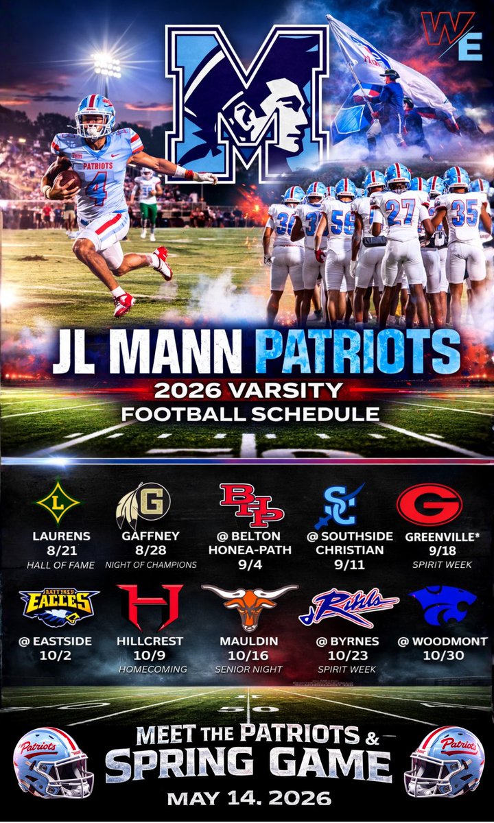 JL Mann Football tweet media