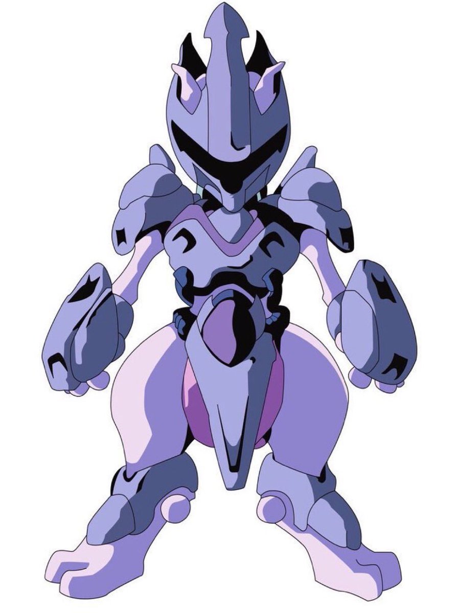 実はアニメーター時代の最後のキャリアはポケモンのアニメを制作してるＯＬＭだったんだよね😆

ポケモンのテレビの仕事はやってないけど映画のメカデザは結構やったんだ😳

最初にデザインしたのはアーマードミューツーっす😅

#ポケモン30周年