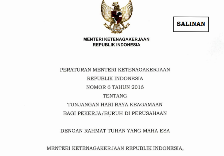 MenteriPekerja's tweet photo. Kata siapa baru kerja 1 tahun baru dapet THR? padahal 1 bulan kerja udah berhak THR lho📸‼️

Permenaker No 6 Tahun 2016 tentang THR bagi pekerja di perusahaan.

Dimana isinya menjelaskan :
-THR itu Wajib Dibayarkan Pengusaha kepada Buruh
-THR itu untuk pekerja PKWT dan PKWTT
-THR wajib uang tunai
-THR ga boleh dicicil
-THR diberikan H-7 Hari Raya
-Pekerja yg punya masa kerja minimal 1 bulan secara terus menerus berhak THR.
-PKWT Harian Lepas Berhak THR
-Pekerja yg sudah bekerja 12 bulan = 1x Gaji THR
-Perhitungan THR proposional ( Masa Kerja : 12 x gaji 1 bln )
-Komponen THR terdiri dari Upah pokok dan Tunjangan Tetap
-THR kalo telat dibayar oleh perusahaan (perusahaan di denda 5% dari nominal THR)
-THR kalo tidak dibayarkan perusahaan, perusahaan terkena sanksi administratif (hingga pembatasan usaha)

Detail Penjelasan dibawah ya :