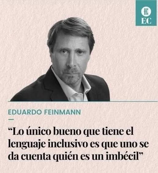 ¿Cuánto coinciden con Feinmann? 

A. 100%
B. 75%
C. 50%
D. 25%
E. 0%