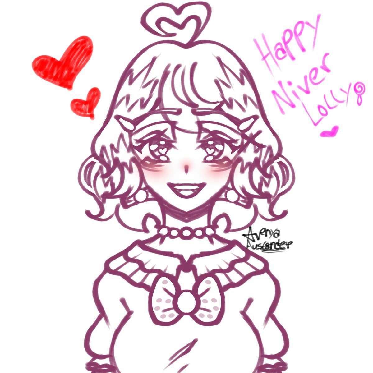 UMA SKETCH QUE FIZ COM MUITO AMOR PRA DIVA LOLLYPOP!! 🥳💓

Mais uma vez feliz aniversárioo muita saúde e amor para tiii!! 🍭💝
