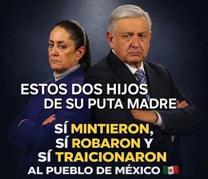Talvez suene muy soberbia con lo que voy a decir, pero igual me VALE, yo no le reconozco a <a href="/Claudiashein/">Claudia Sheinbaum Pardo</a> la caída del Mencho, por qué es SU TRABAJO, es algo que cualquier presidente libre de PACTOS CON EL NARCO HARÍA, sabemos que ella lo hizo por PRESIÓN DE <a href="/realDonaldTrump/">Donald J. Trump</a> PUNTO