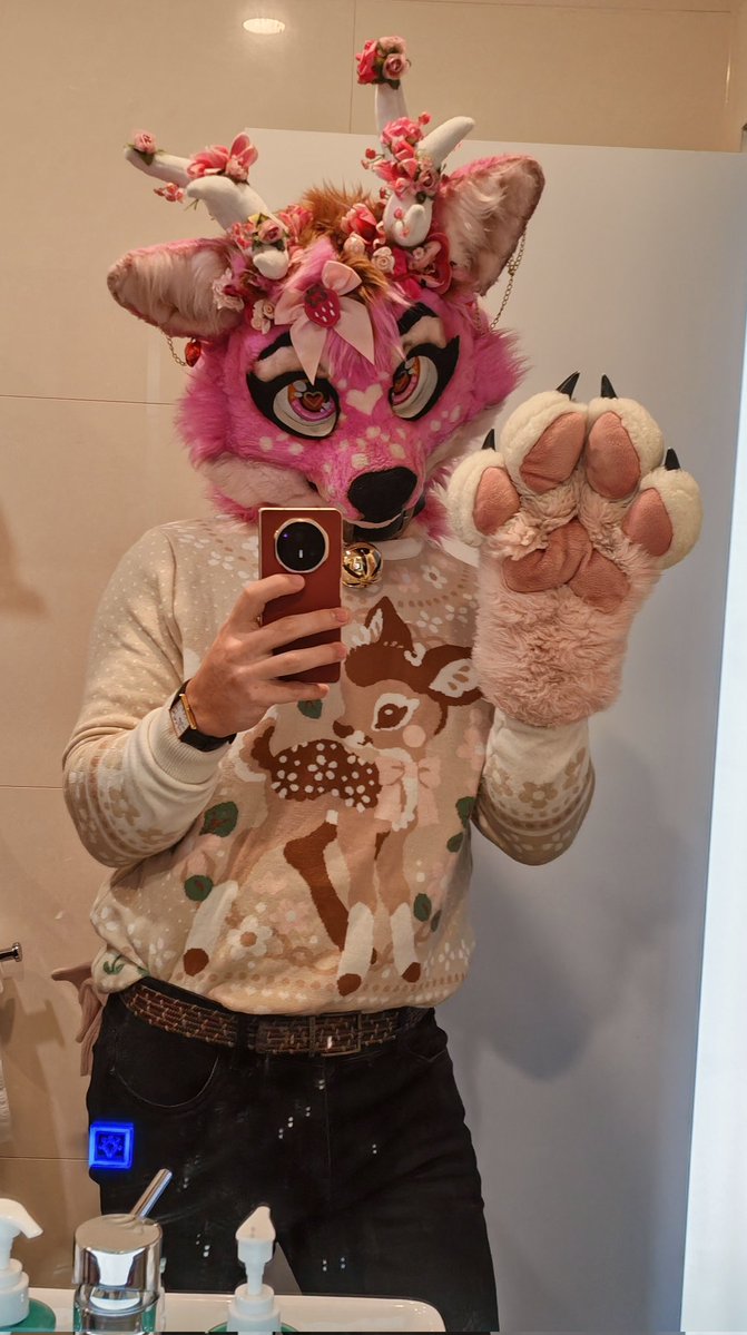 Deer sweater weather 🌧️