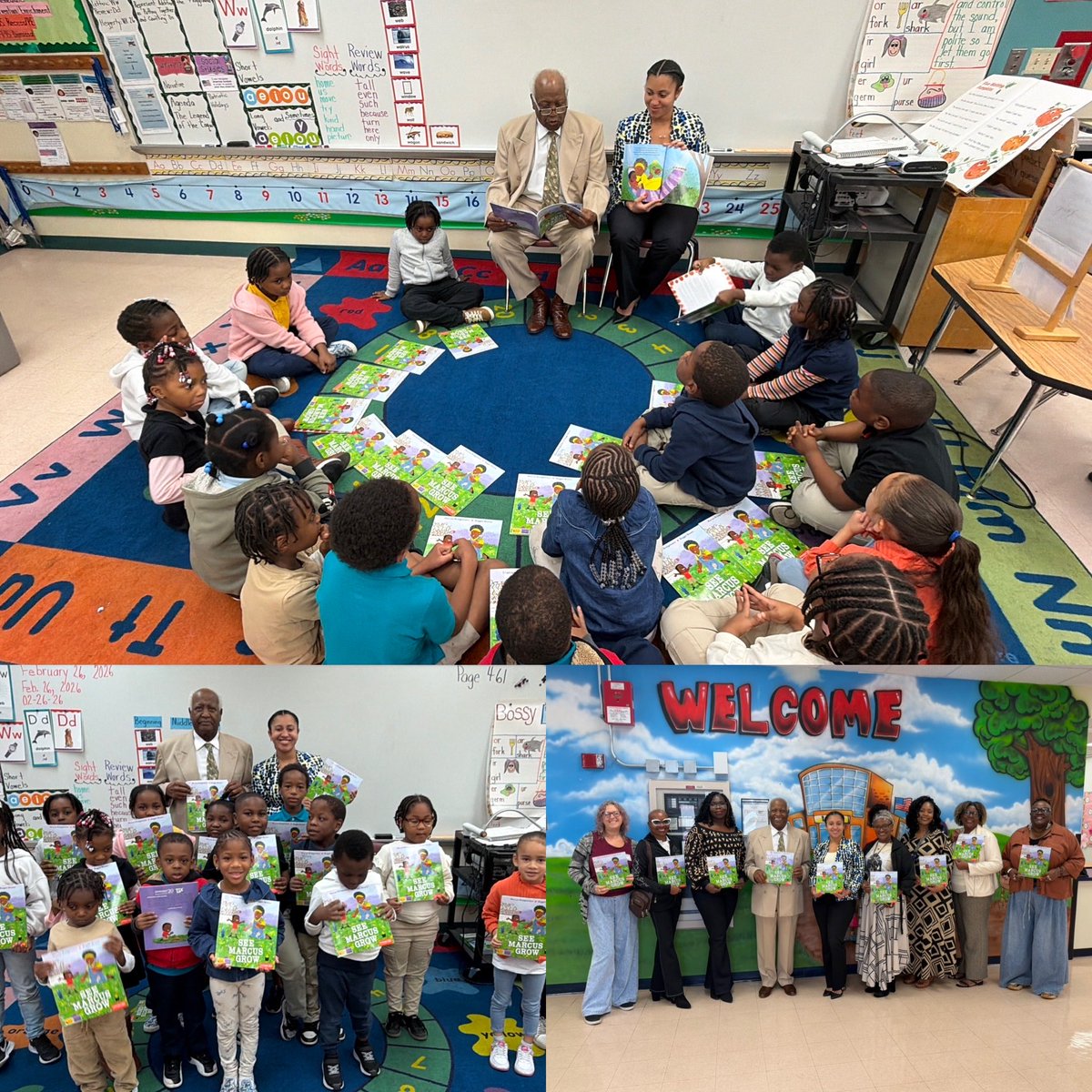VerniccaWynter's tweet photo. Grateful to return to @lpt_elementary with my dad (retired Principal) for #ReadfortheRecord, where he was an AP when I was growing up. The kids were engaged & excited. β€οΈ Beautiful memories! @browardschools @HowardHepburn @BCPSCentral
@BCPSMentalHelp @BCPSCentral @browardschools https://t.co/XoN2mmXa4c