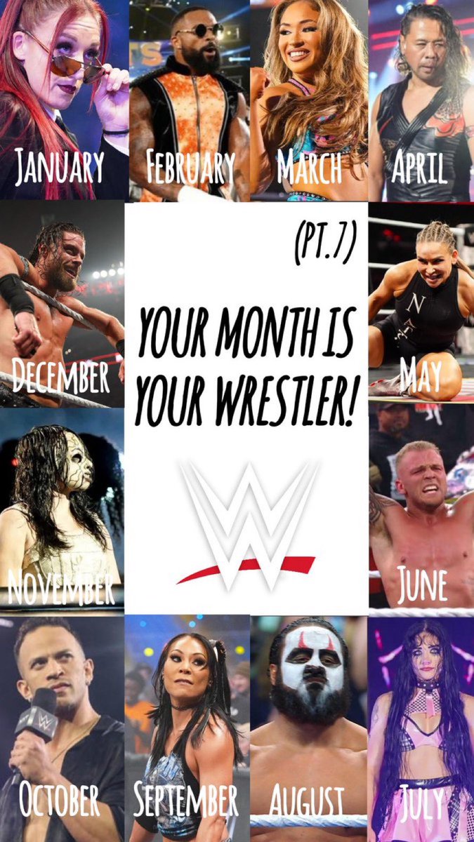 YOUR MONTH IS YOUR WRESTLER! (PT.7)