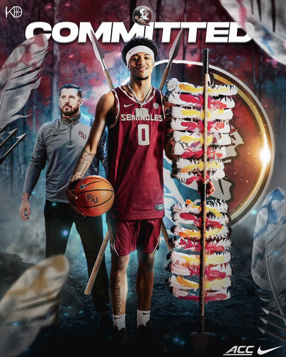 NEWS: 2026 4⭐️ Martay Barnes has announced he’s committed to Florida State.

The 6-foot-3 guard out of Melbourne, Florida recently reclassed to the 2026 class and took official visits to Florida State and Auburn last week.

#49 in the <a href="/SCNext/">SportsCenter NEXT</a> 60.