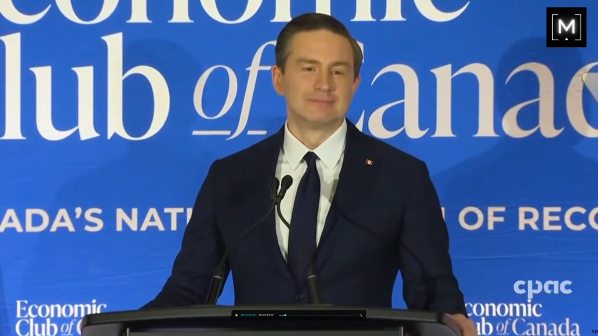 MarcNixon24's tweet image. The POLLS about to FLIP to the Conservatives. 

Pierre Poilievre Delivered the BEST SPEECH of his political Career at the most POVITAL Moment for our Country

He provide not only HOPE but Strategy to WIN with the U.S. 

DAVOS SPEECH went up in SMOKE today. 

This is LEADERSHIP