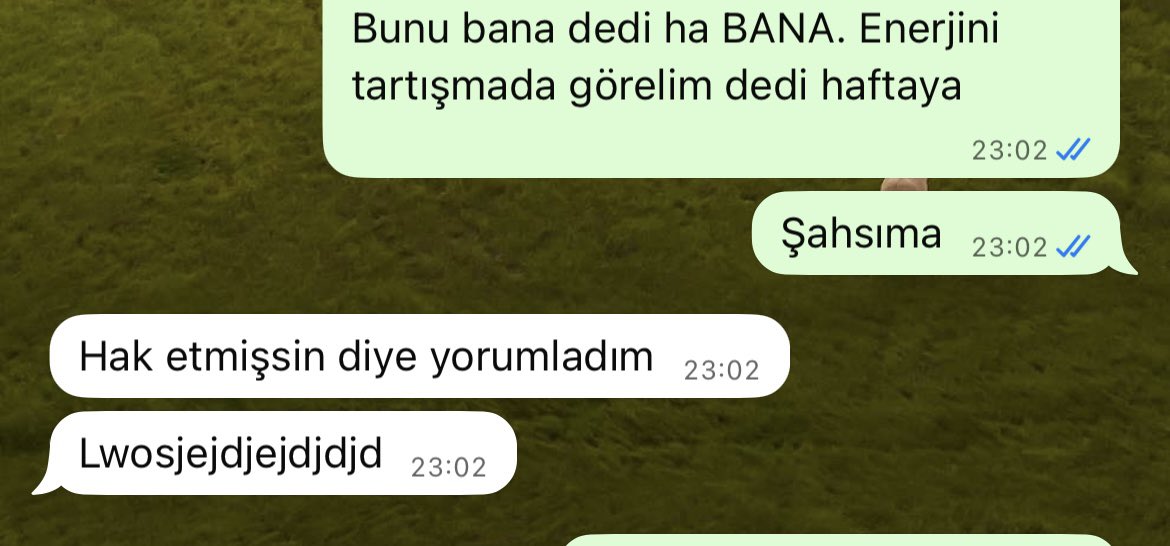 İyi dostlar biriktirmisim diye yorumladim