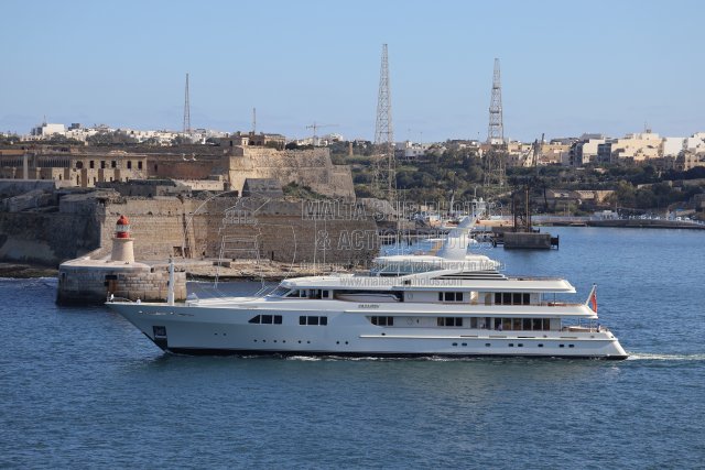 Shipguru's tweet photo. #Dutchbuilt #superyacht #PARAFFIN #leaving #grandharbourmalta - 26.02.2026 - https://t.co/nfgboxc3g3 - NO PHOTOS can be used or manipulated without our permission @YachtspotterCom @Dutchyachting @ybw @YachtingVerse @YachtingMag @yachtingmonthly @yachtharbour @GrandHMarina https://t.co/0QXk4T0Mkx