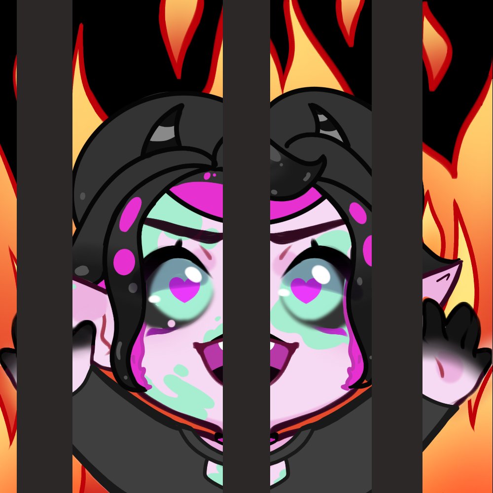 We jailed enby as they tried to burn their cell down. Give this post 10 likes and we'll let them out