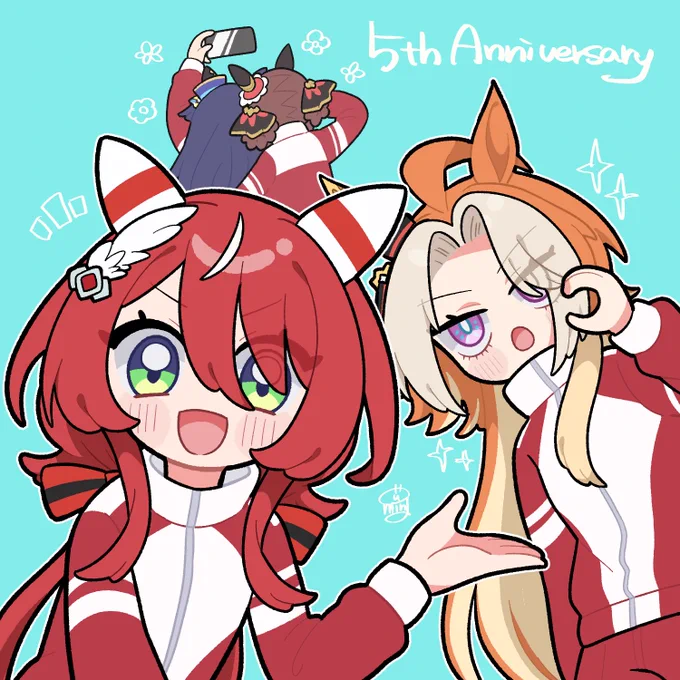 オルフェーヴルちゃん、ウインバリアシオンちゃん。 私と出会ってくれて1周年、ありがとう