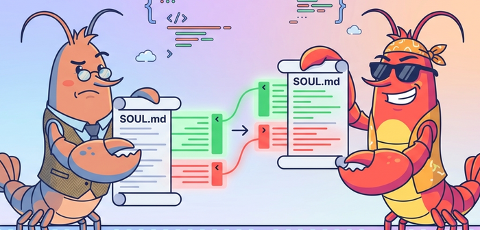 altova's tweet photo. The way people use AI day today is changing fast — and so are the files that configure it. Platforms like OpenClaw let you define an AI assistant's entire personality in a single Markdown file. As you iterate on that file, keeping track of what changed (and why) matters. Here's how DiffDog makes that easy. 👇