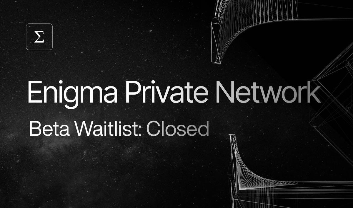 ENIGMA Protocol tweet media