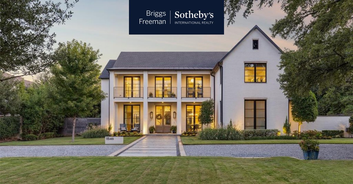 Presented at $6,850,000, 11546 W Ricks Circle, Dallas TX, is new to market. 

Reach out to me directly, for a private tour or more information!✨✨

#Dallas

Listed By: Katherine Roberts

Krystal Jost
Global Real Es... briggsfreeman.com/listing/211880…