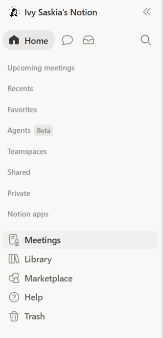 Notion_IS's tweet photo. Someone knows where is MY TASK and HOME VIEWS on the NEW @NotionHQ  SIDE BAR? https://t.co/pk3wMLBVgt