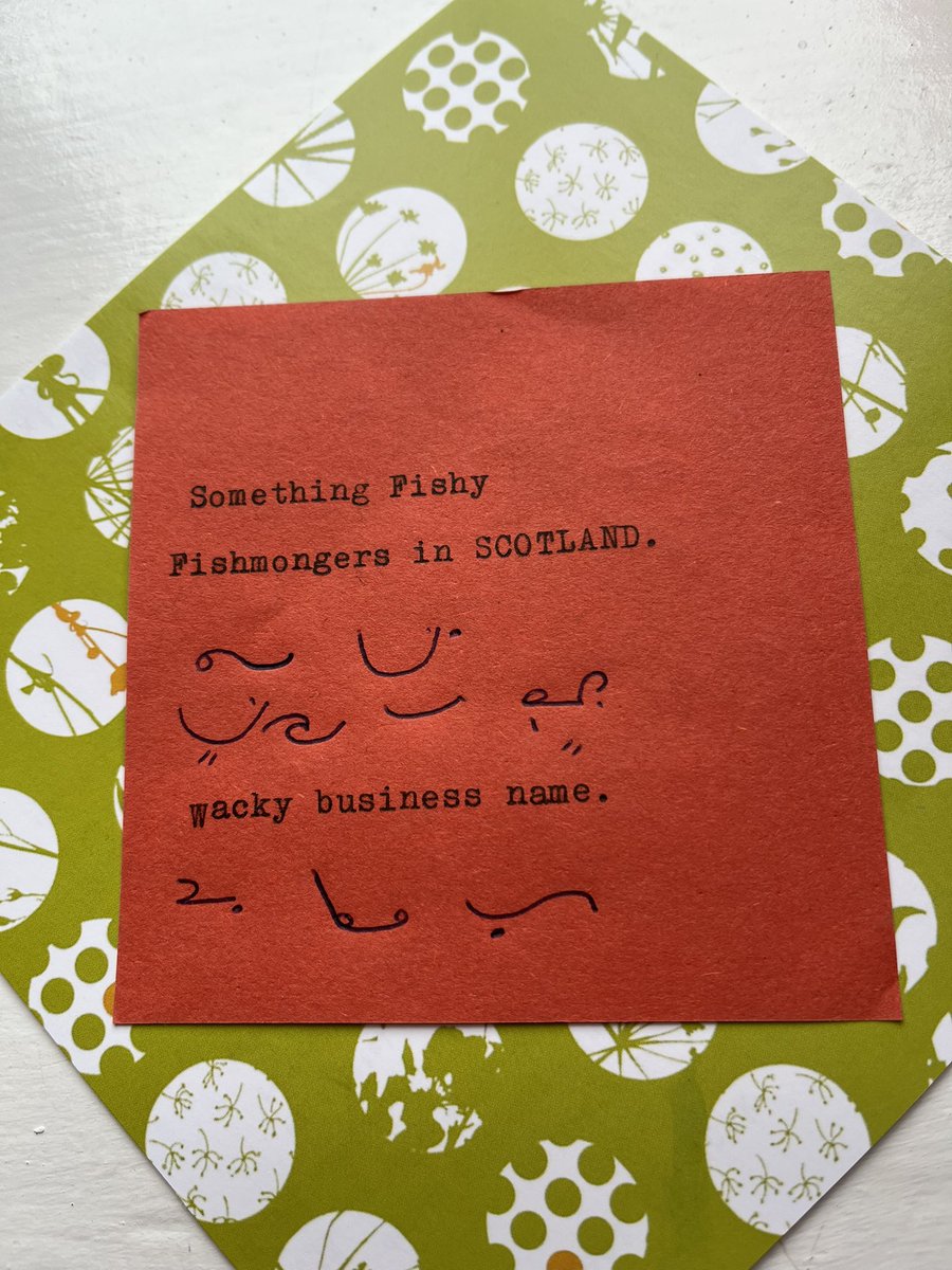 SoOccasionNow's tweet image. Another amusing and well thought out #business name. Love it. Here it is in #shorthand outline and #typewritten. Thanks go to Lindsay Craig.