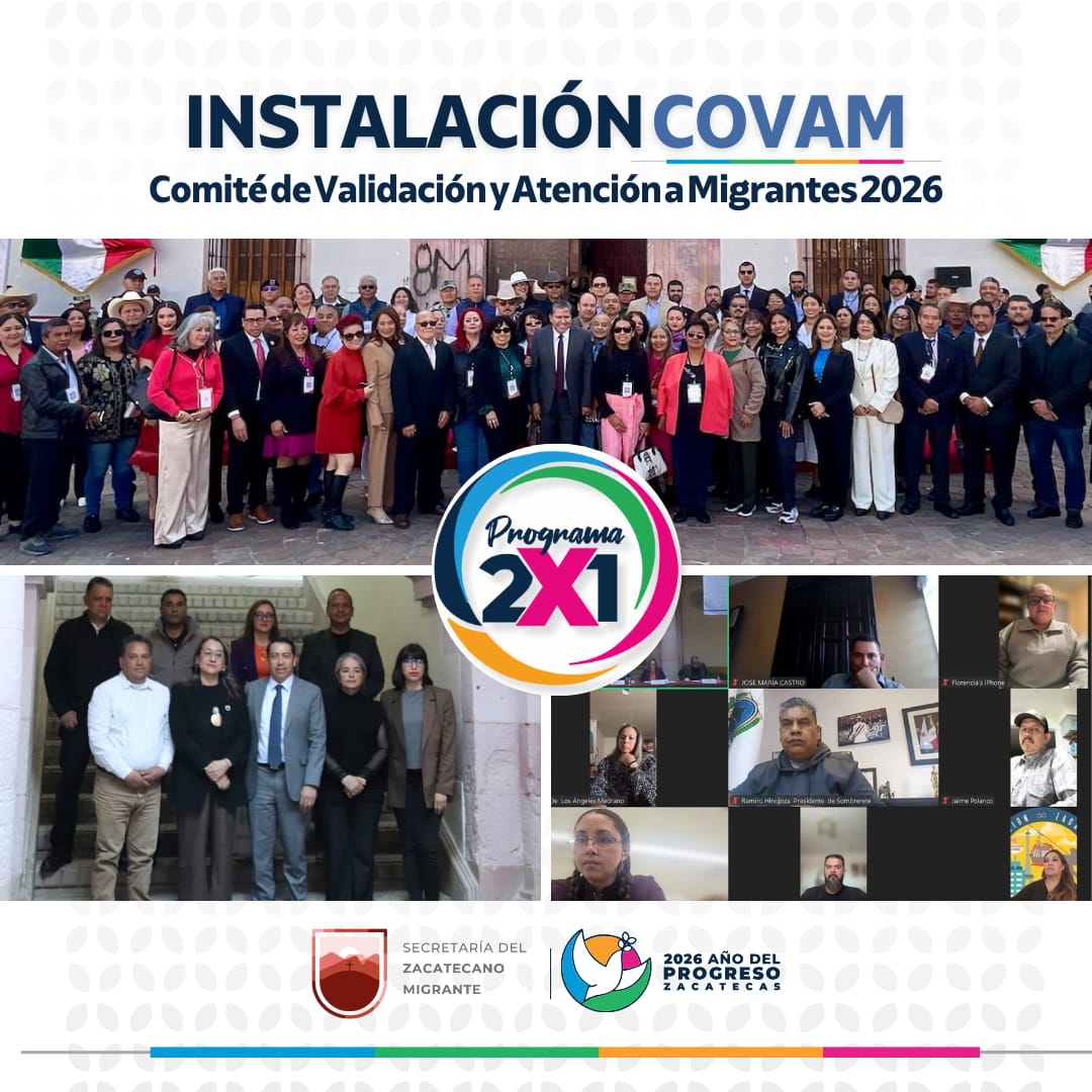 Secretaría del Zacatecano Migrante tweet media