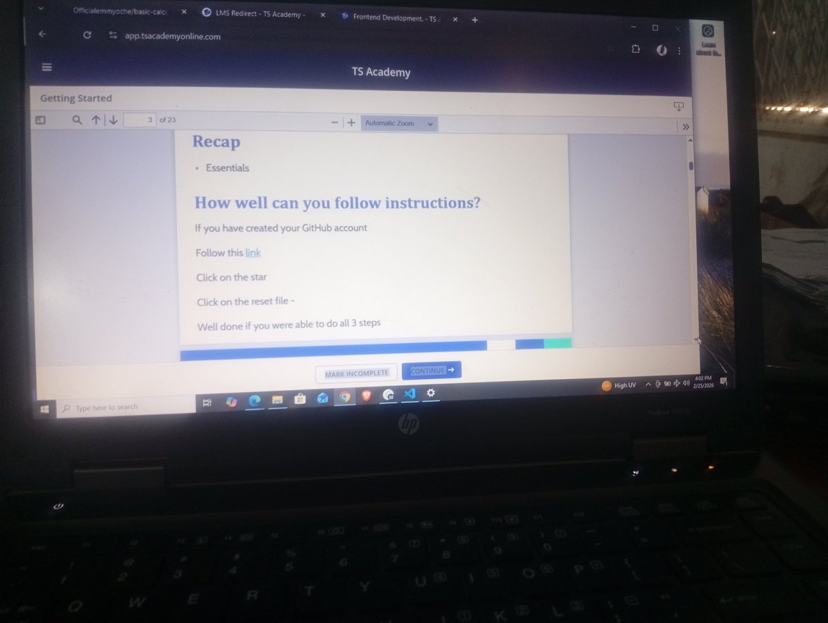 Emmyochecrypt's tweet photo. Day5 of 30 days challenge with @TechSphereAcad webpage is not just what users see — the structure and metadata determine discoverability, accessibility, and performance.
Solid foundations create scalable applications .
#TechSphereAcad 
#30DaysOfTech https://t.co/Db9853pmkN