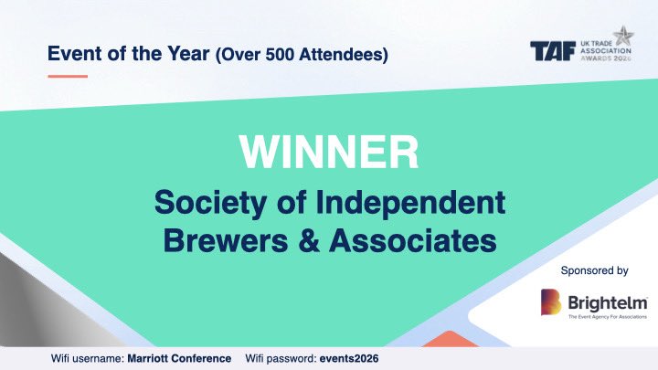 Trade Association Forum tweet media