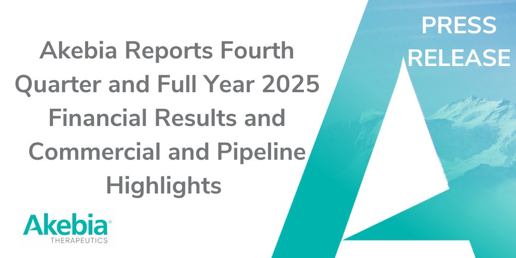 Akebia Therapeutics tweet media