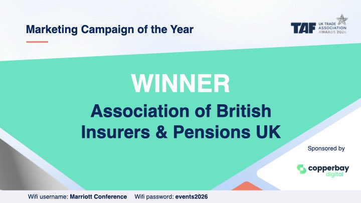 Trade Association Forum tweet media