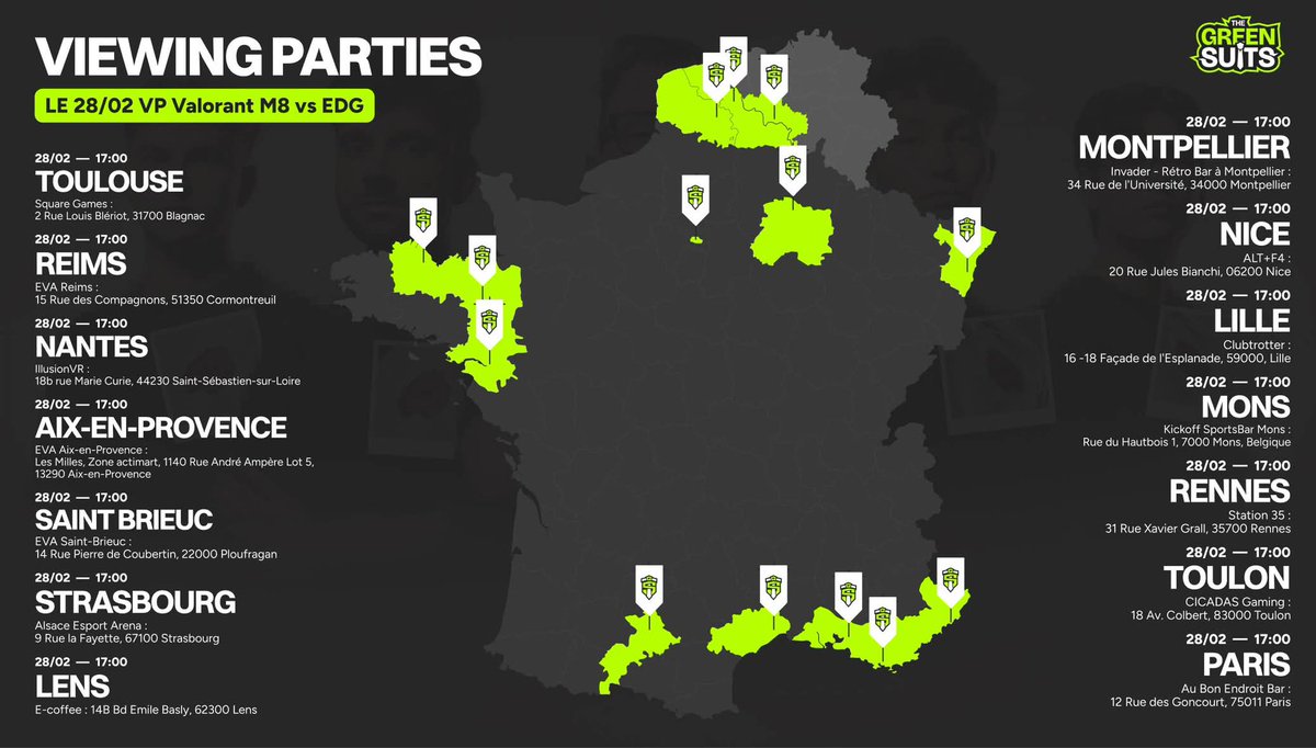 The Green Suits ⭐️ tweet media