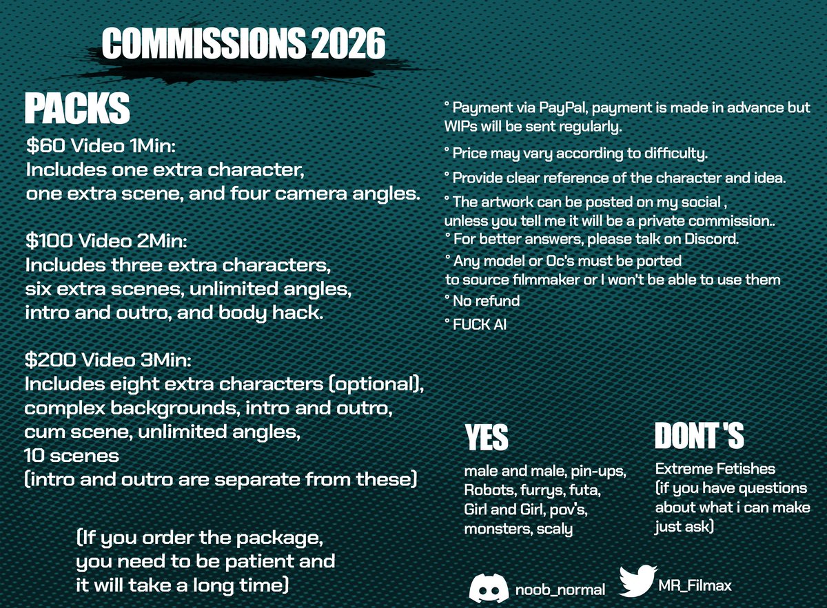 MR (COMM OPEN )🔞 tweet media