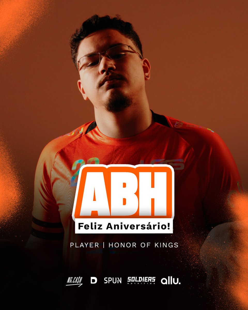 losgrandesgg's tweet photo. É o aniversário do @Abhvf013 ! 🔥
Mais um ano de hok, foco e muita vitória na Onda Laranja.
Chama todo mundo pra deixar aquele parabéns pro nosso craque! 🧡 https://t.co/cOQaCLGoBN