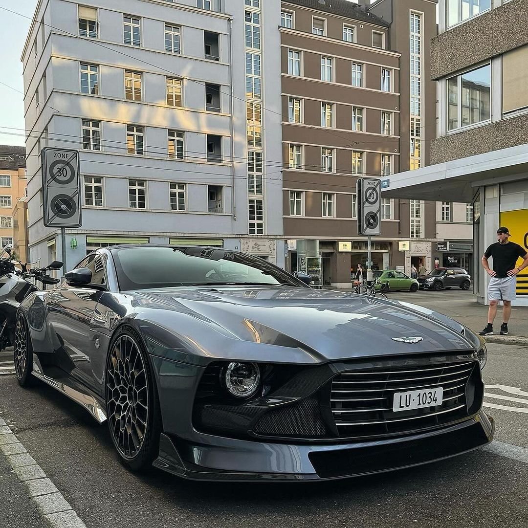 aunfaii's tweet photo. This grey paint hides the monster until you hear the V12 wake up. Stealth is just a state of mind. 🖤 https://t.co/f5WfDmdEos