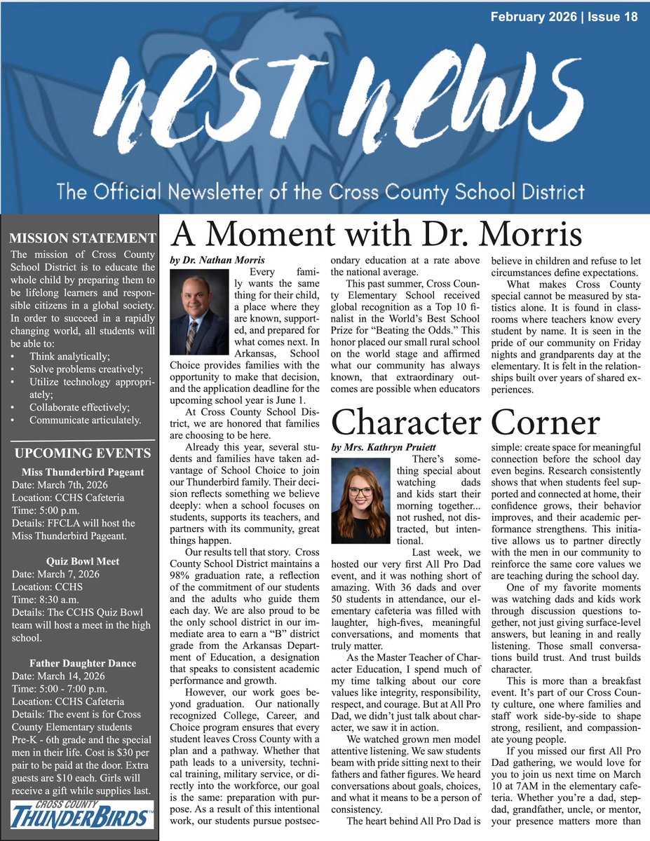 Cross County Schools tweet media