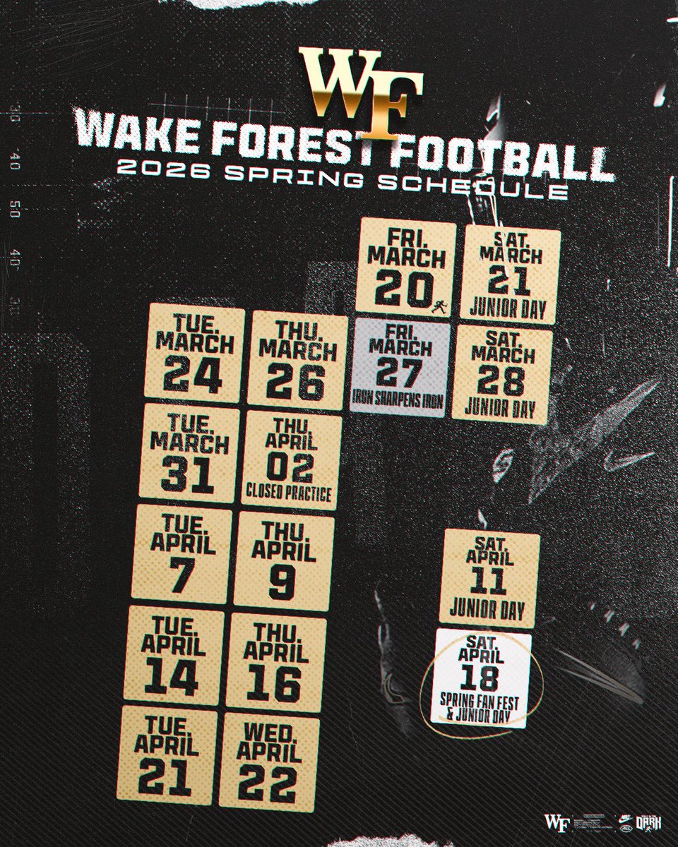 Wake Forest Football tweet media