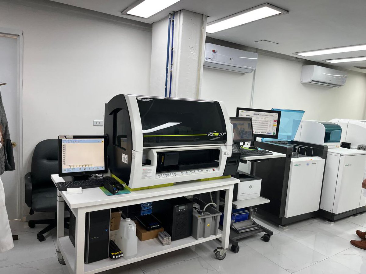 martibatres's tweet photo. Se llevó a cabo el corte de listón por la remodelación y automatización del Laboratorio de Urgencias del Hospital Regional General Ignacio Zaragoza, del @ISSSTE_mx.

Este tipo de acciones favorecen a que la atención sea más rápida y eficiente, sobre todo en hospitales de gran demanda. Además, este equipo automatizado C703 es el único en el sector público.