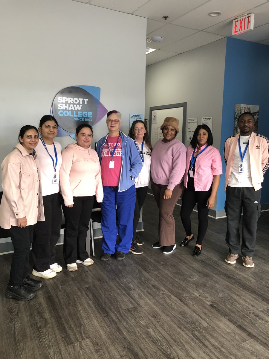 sprottshaw's tweet photo. Our Sprott Shaw community showed up big this year and in every shade of pink! From students to team members, we loved seeing everyone proudly wearing pink in support of kindness and standing up against bullying. Thank you to everyone who participated!
#pinkshirtday #lifteachother https://t.co/Ko5Hkxc2dE