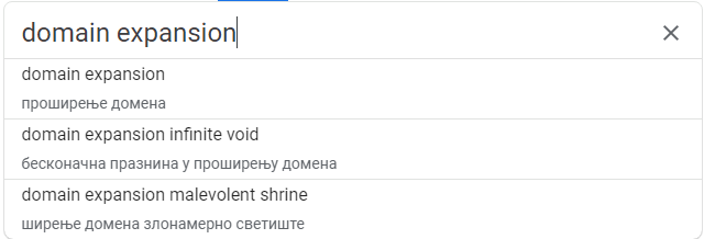 Either google translate knows I'm a weeb or they are weebs...As for translation, I rate it 3.6, not great not terrible...