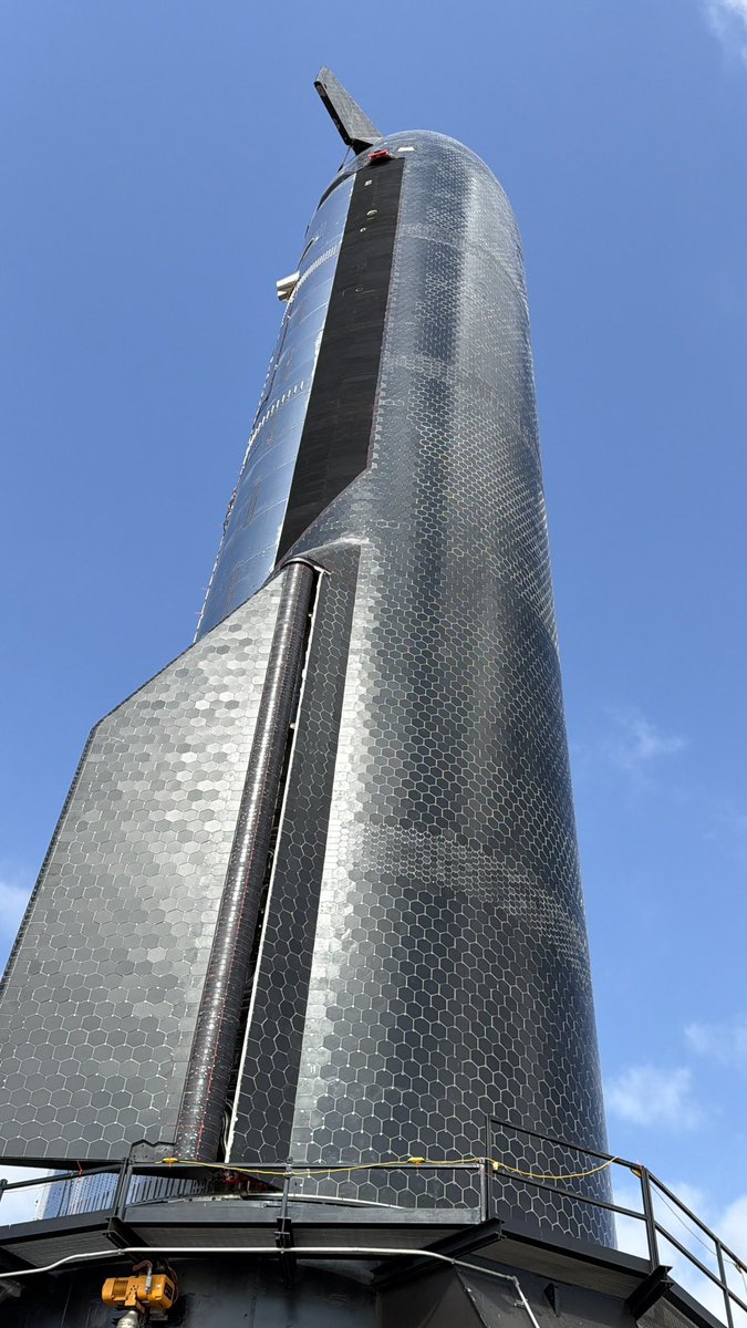 El escudo térmico de la Starship S39 👌🏻