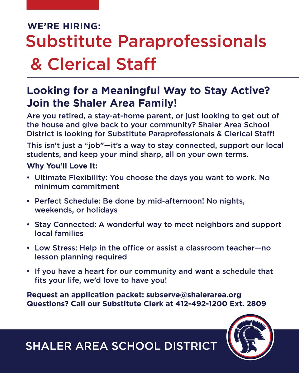 Shaler Area Schools tweet media