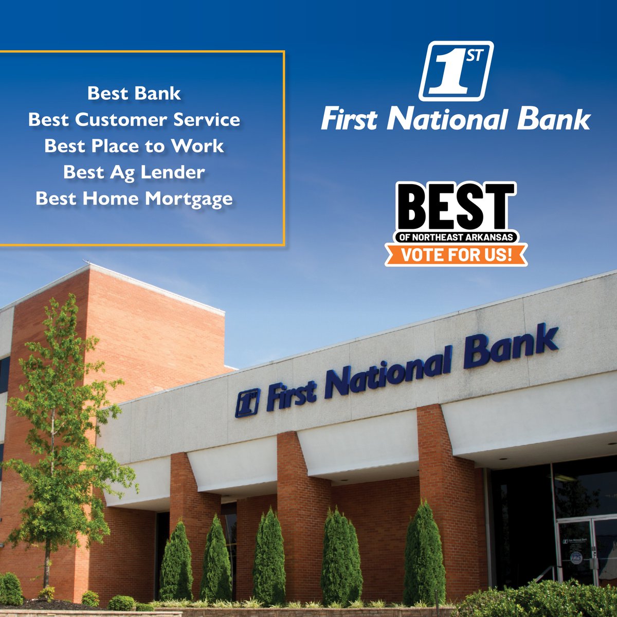 First National Bank tweet media