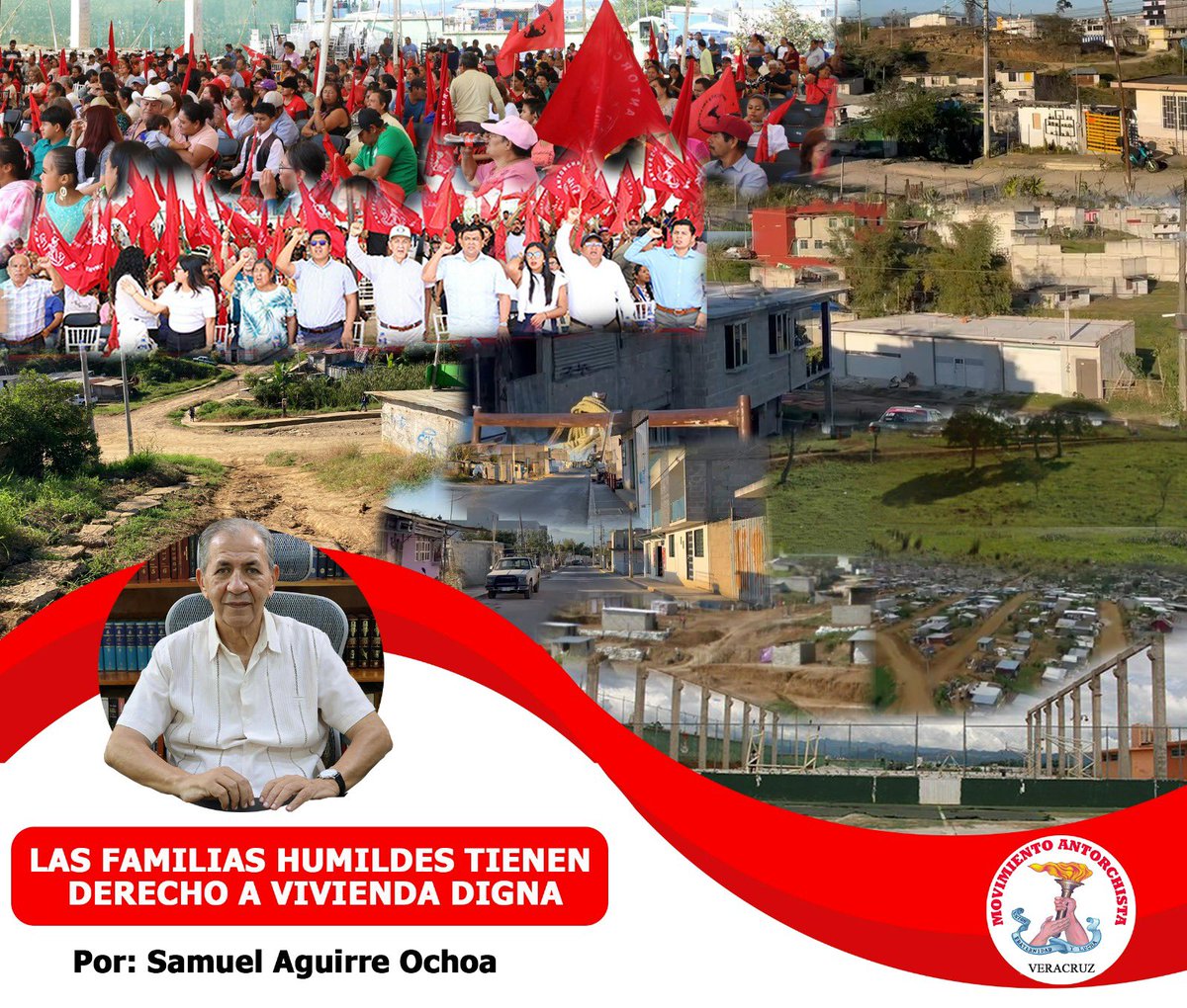 IngSamuelAO's tweet photo. El Movimiento Antorchista trabaja para que avancen todos los procesos de regularización en las colonias que hemos fundado por todo el estado, para hacer valer el derecho a la vivienda establecido en el artículo 4to constitucional. 
Ese ha sido uno de los objetivos de Antorcha desde hace más de 50 años y hemos obtenido resultados que han beneficiado a miles de familias veracruzanas que hoy tienen un lugar en donde vivir. 

Te invito a leer mi artículo completo: https://t.co/0S75z9UBpU